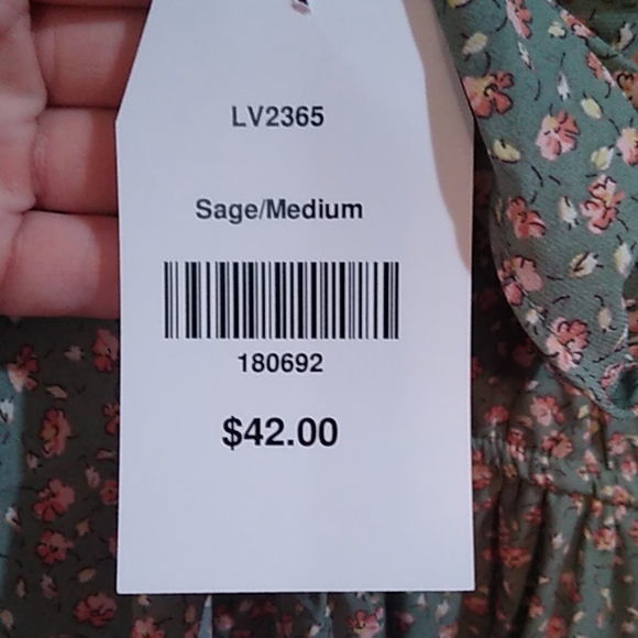 Floral Midi Dress - Picture 1 of 6